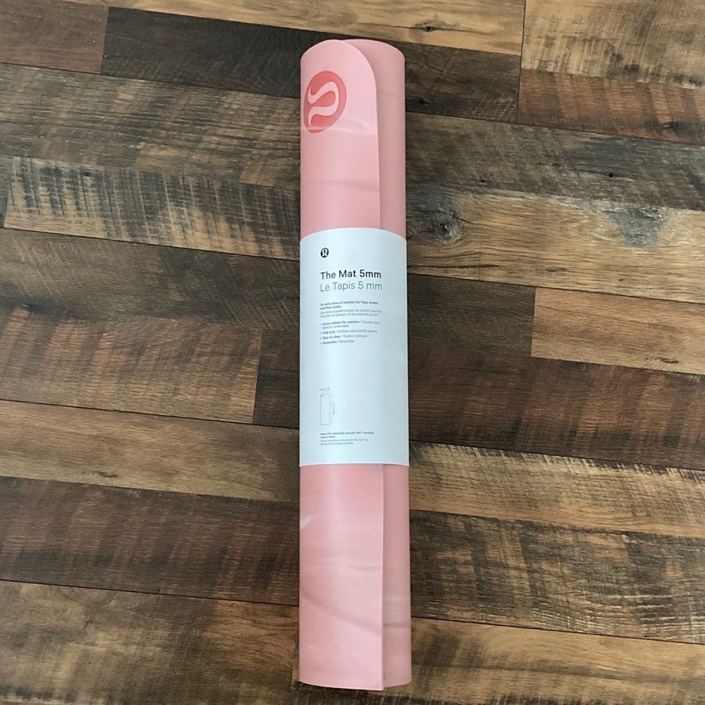 Lululemon Athletica Pink Yoga Mat